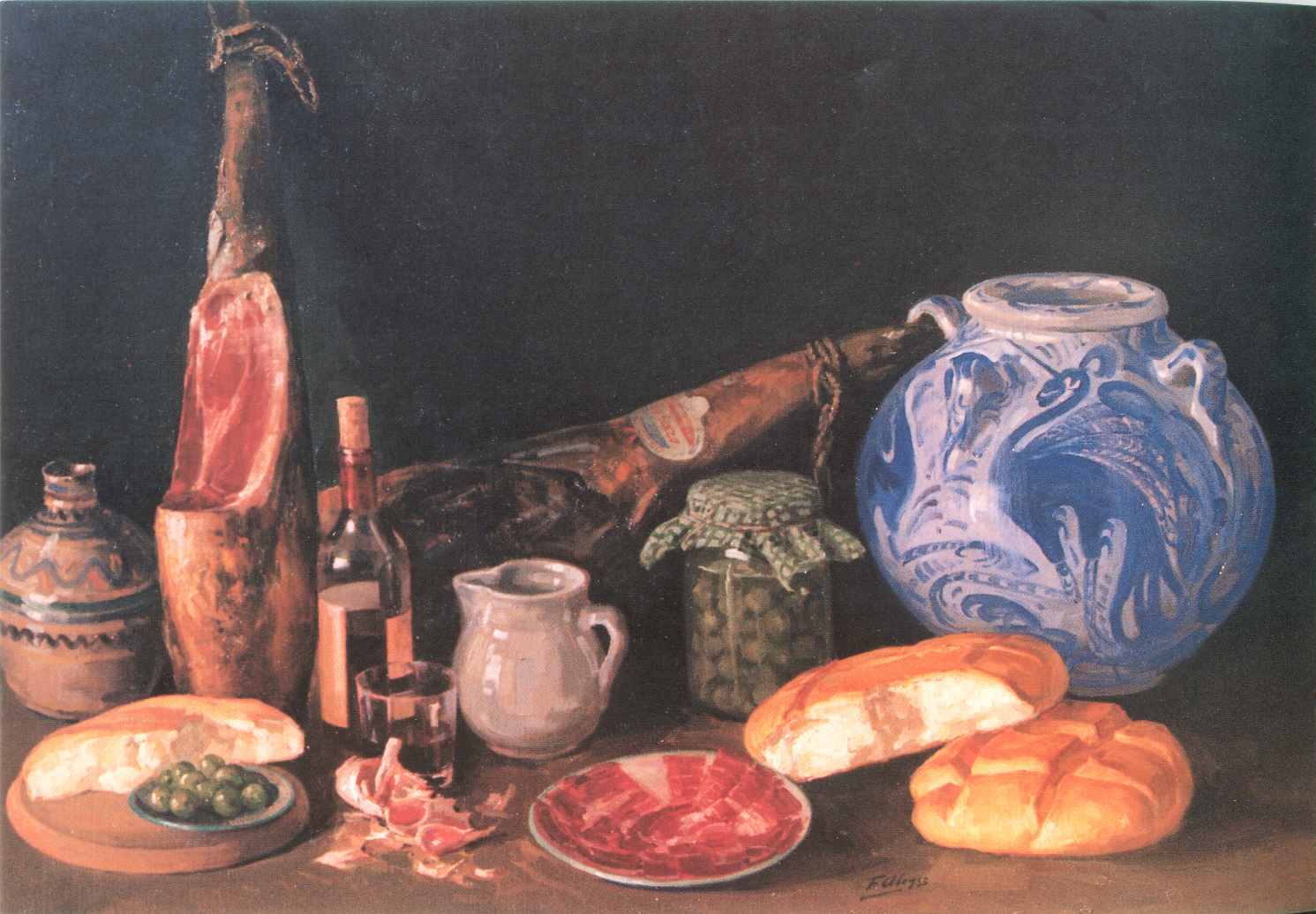 Bodegon-jamon Fermin Alegre Monferrer