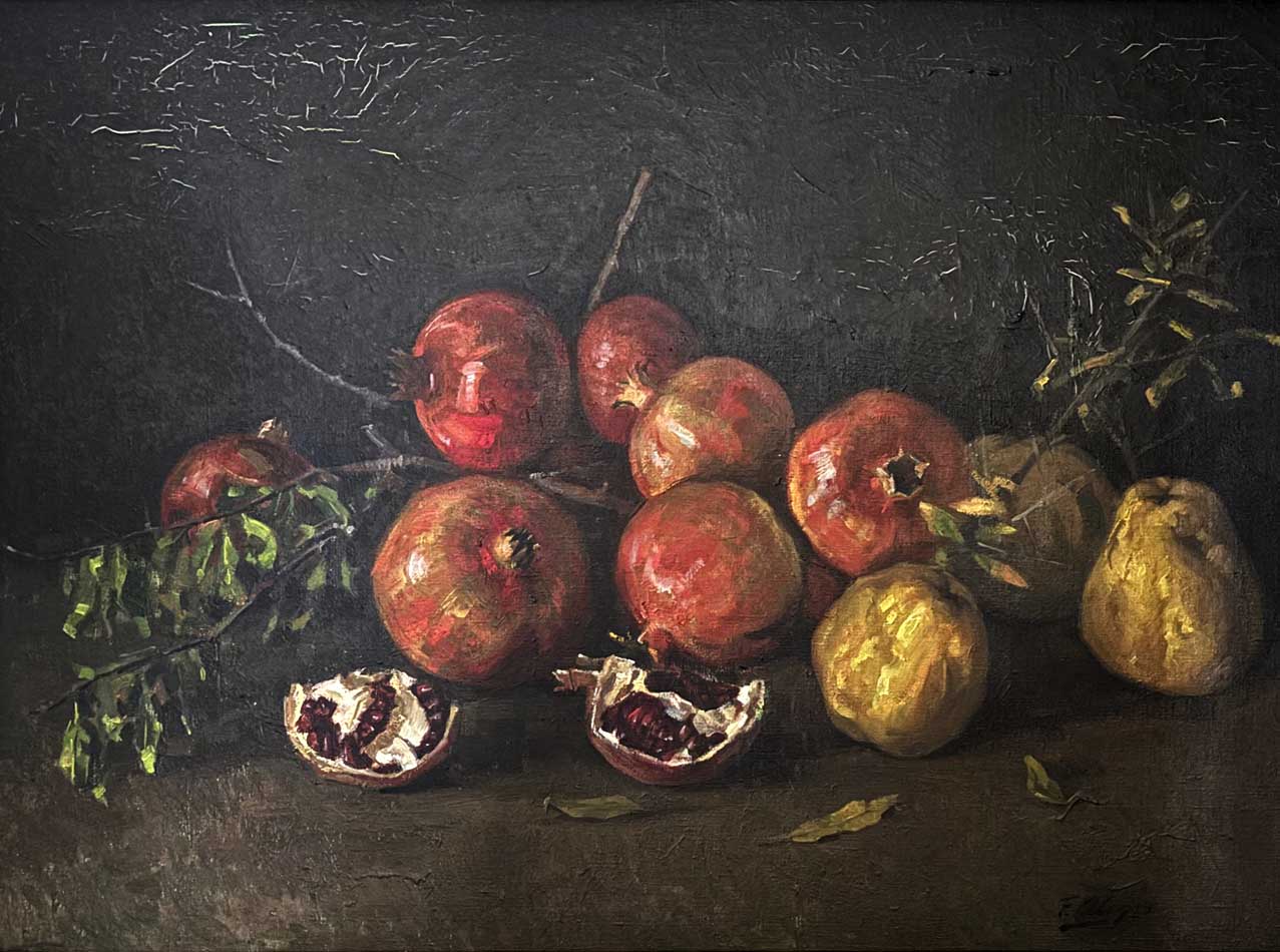 bodegon granadas fermin alegre monferrer